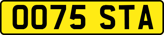 OO75STA