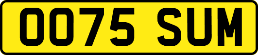OO75SUM