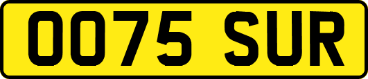 OO75SUR