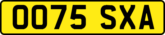 OO75SXA