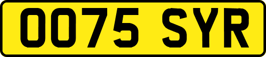 OO75SYR