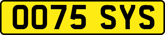 OO75SYS