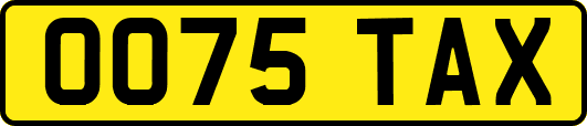 OO75TAX