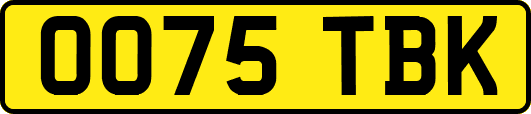 OO75TBK