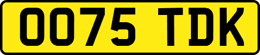 OO75TDK
