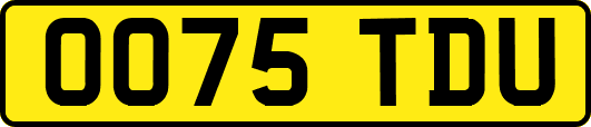 OO75TDU