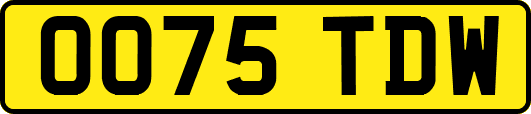 OO75TDW