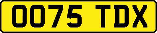 OO75TDX