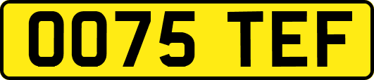 OO75TEF