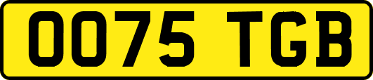 OO75TGB