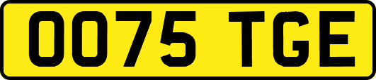 OO75TGE