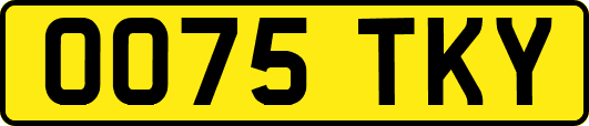 OO75TKY