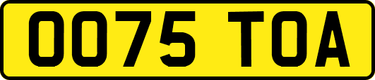 OO75TOA