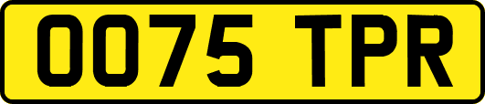 OO75TPR