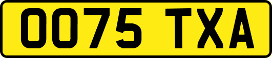 OO75TXA