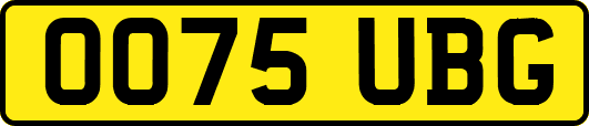 OO75UBG