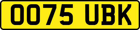 OO75UBK