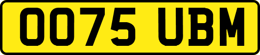OO75UBM