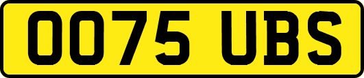 OO75UBS