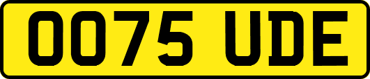 OO75UDE