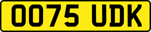 OO75UDK