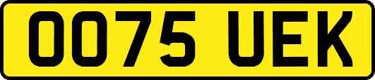 OO75UEK