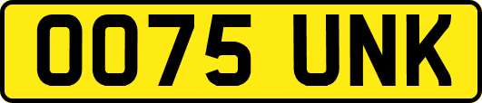 OO75UNK