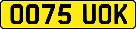 OO75UOK