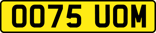 OO75UOM