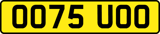 OO75UOO