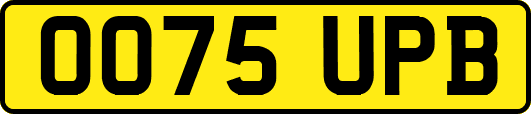 OO75UPB