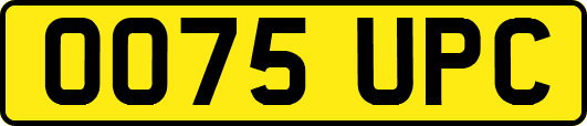 OO75UPC