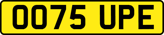 OO75UPE