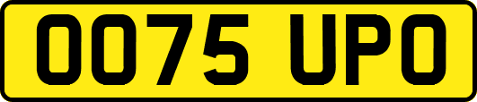 OO75UPO