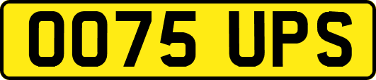 OO75UPS