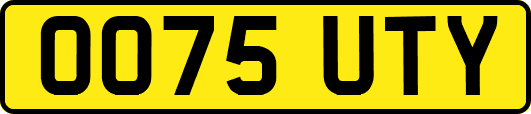 OO75UTY