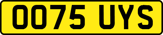 OO75UYS