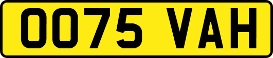OO75VAH
