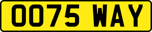 OO75WAY