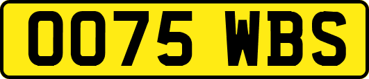 OO75WBS