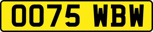 OO75WBW