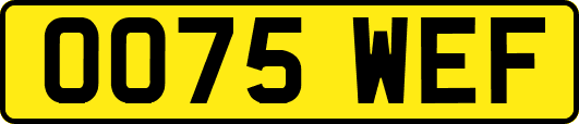 OO75WEF