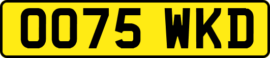 OO75WKD
