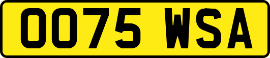 OO75WSA