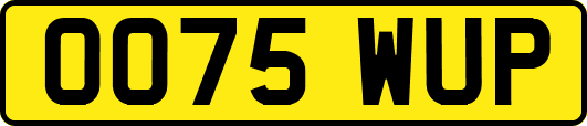 OO75WUP