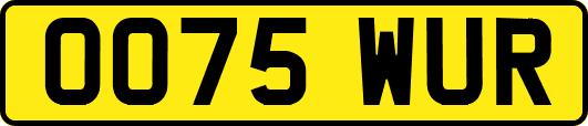 OO75WUR