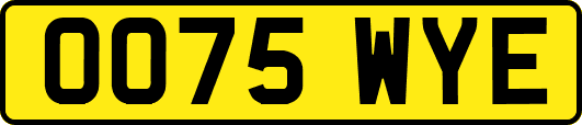 OO75WYE