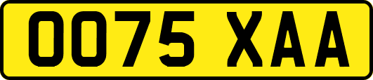 OO75XAA