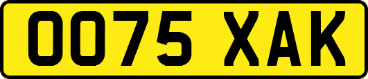 OO75XAK