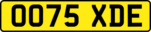 OO75XDE